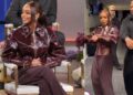 Marsai Martin Slays in a Maroon Elisabetta Franchi FW25 Look on the Jennifer Hudson Show