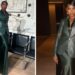 Ryan Destiny Wore a Forest Green Ralph Lauren Monochromatic Look to the Brand’s Latest Runway Show