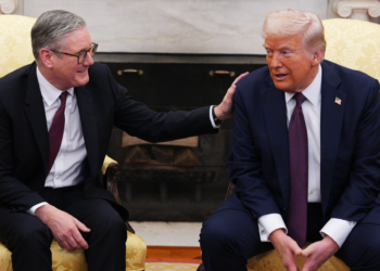 Sir Keir Starmer says US-UK trade talks ‘well advanced’ and rejects ‘knee-jerk’ response to Donald Trump tariffs | Politics News