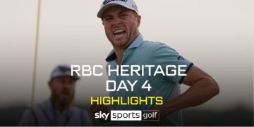 Highlights: Thomas beats Novak to RBC Heritage glory in South Carolina