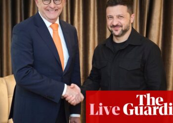 News live: Zelenskyy urges Australia to put more sanctions on Russia | Australia news
