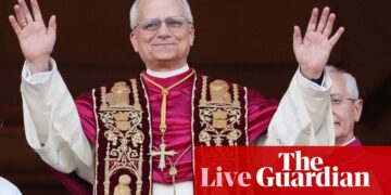 Catholics around the world celebrate as Robert Francis Prevost becomes Pope Leo XIV – live | Papal conclave