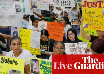 At least 50 Venezuelans sent to El Salvador prison entered US legally, report finds – US politics live | Trump administration