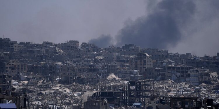 Israeli Strikes Kill At Least 93 People In Gaza As Trump Wraps Up Middle East Visit