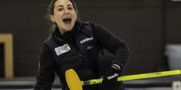 Australia’s Tahli Gill, Dean Hewitt win bronze at curling world championships in Canada, but qualification for Milano-Cortina 2026 remains elusive