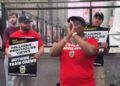 Strike at New Jersey rail system idles New York-bound commuters