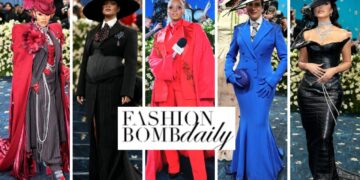 On the Scene at the 2025 MET Gala: Rihanna Debuts Baby Bump in a Black Marc Jacobs Look, Teyana Taylor Stuns in a Red & Grey Ruthe Carter Suit, Kim Kardashian Looks Sizzling Hot in a Leather Chrome Hearts Set, and Claire Sulmers Owns the Carpet in a Red Custom Swanky Jerry Design + More!