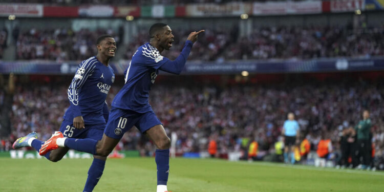 PSG beat Arsenal to take advantage in Champions League semi-finals