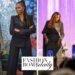 Michelle Obama and Tina Knowles Discuss New York Times Bestseller “Matriarch” in Sergio Hudson and Jean Louis Sabaji Looks