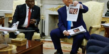 Trump, Ramaphosa Debate ‘White Genocide’ Allegations at White House