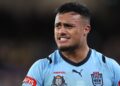 Spencer Leniu, Latrell Mitchell on self-imposed media bans in NSW Blues camp