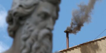 Black smoke rises again from Sistine Chapel as cardinals fail to elect new pope | World News