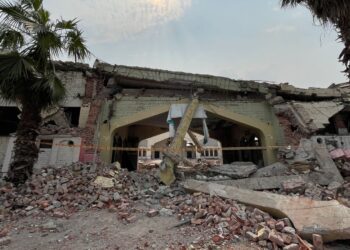 The site targeted by deadly Indian missile strikes is a mass of rubble – and locals feel trapped | World News