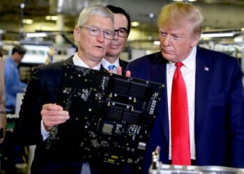 Trump threatens EU with 50% tariff – as Apple faces 25% unless iPhones are made in US | US News