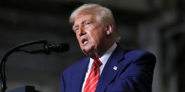 Trump to double tariffs on steel imports – as he threatens China | US News