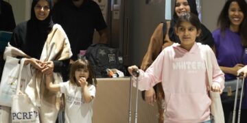 Two children from Gaza enter UK for specialist medical care for first time after months of struggle | UK News