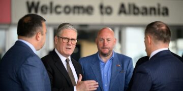 Sir Keir Starmer in talks with ‘a number of countries’ over return hubs for failed asylum seekers | Politics News