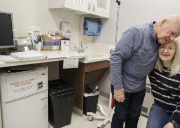 Can this nasal spray slow down Alzheimer’s? One couple is helping scientists find out : Shots