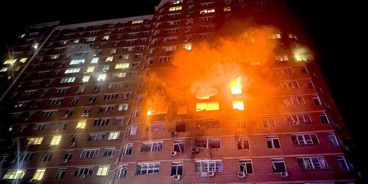 Russia ramps up attacks on Ukraine in biggest air offensive since war began