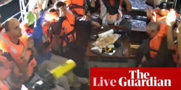 Israeli forces say aid boat activists, including Greta Thunberg, leaving Israel – Middle East crisis live | Israel