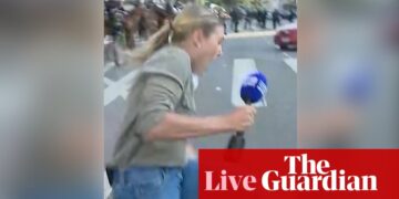 News live: Australian journalist reportedly shot with rubber bullet while covering LA protests; rescuers search for snowed-in drivers | Australia news