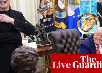 Elon Musk steps up criticism of Trump budget bill, calling it a ‘disgusting abomination’ – US politics live | US news