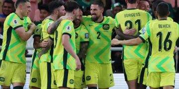 FIFA World Cup football 2026 qualifiers, Australia Socceroos beat Saudi Arabia to qualify, score, video