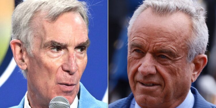 Bill Nye Shares Barrage Of Old Texts From RFK Jr.