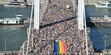 Around 100,000 March In Budapest Pride In Open Defiance Of Hungary’s Ban