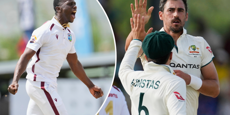 Australia vs West Indies 2025