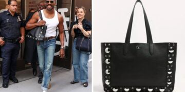 Fashion Bomb Accessories: Coleman Domingo Was Captured Sporting a Black $3,690 Valentino Studded Bag