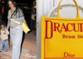 Fashion Bomb Accessories: Rihanna Sported a Yellow Dior ‘Dracula’ Tote by Jonathan Anderson with Son RZA in Paris