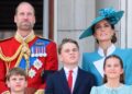 Prince William Family Photo After Trooping the Colour 2025