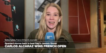 No escape from Alcaraz: Spanish tennisman topples Sinner to win historic French Open final thriller
