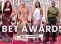 On the Scene at the 2025 BET Awards: Ciara in a Black Cong Tri Look, Tisha Campbell in a Red Anthony Lattimore Leather Dress, Claire Sulmers in a Nude Emagine Gown & More!