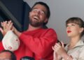 Taylor Swift and Travis Kelce Kiss at Stanley Cup Finals Date Night