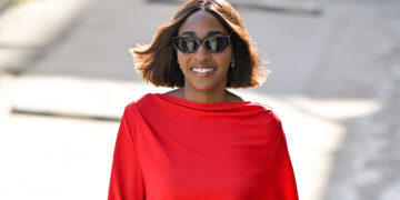 Ayo Edebiri Wears Jacquemus To Walk Her Dog, Gromit