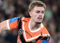 Wests Tigers players react to Lachlan Galvin exit; Adam Doueihi, Terrell May comments, press conference