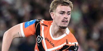 Wests Tigers players react to Lachlan Galvin exit; Adam Doueihi, Terrell May comments, press conference