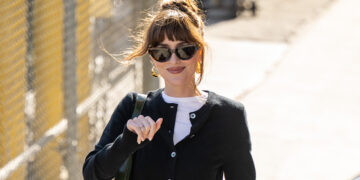 Dakota Johnson Used This Exact Lip Liner In ‘Materialists’