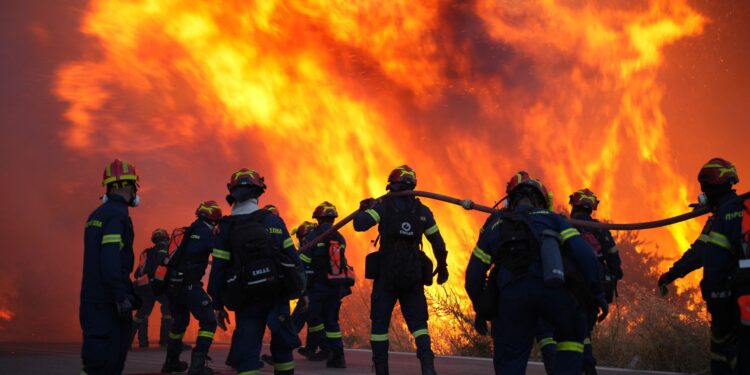 Major wildfire on Greek island of Chios prompts evacuations – as officials warn ‘situation remains critical’ | World News