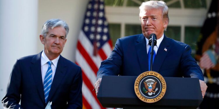 Tariffs hit US economy forecast but the Fed unmoved by latest Trump threats with no change to interest rates | Money News