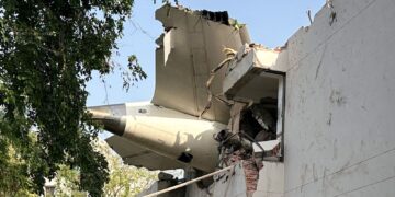 Air India crash: Plane wreckage ripped apart medical hostel as students lunched | World News