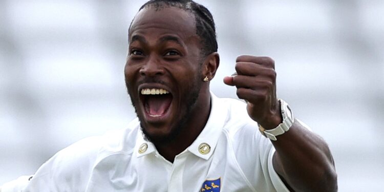 Archer takes first red-ball wicket since 2021 as he pushes for Test return