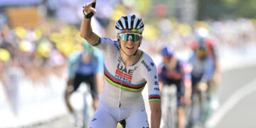 Pogacar back in yellow after winning Tour de France stage seven