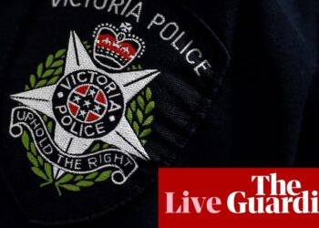 Australia news live: man shot dead by police in siege in Victorian town; boy dies after e-bike crash in Sydney | Australia news