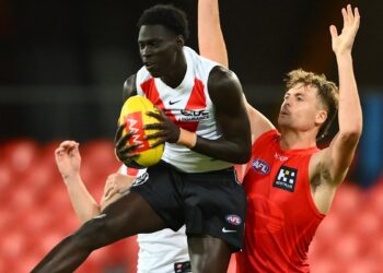 Riak Andrew cops five-game suspension for homophobic slur, Sydney Swans