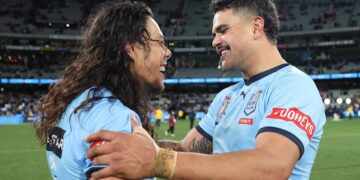 Andrew Johns urges NSW Blues to better utilise Latrell Mitchell and Stephen Crichton in attack, strategy explained