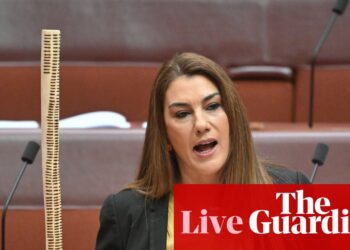 Australia politics live: Thorpe puts motion on ‘shameful’ deaths in custody; Hecs debt bill passes Senate as Coalition abstains from vote | Australia news