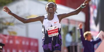 Athletics news 2025, Ruth Chepngetich marathon world record holder banned for doping test